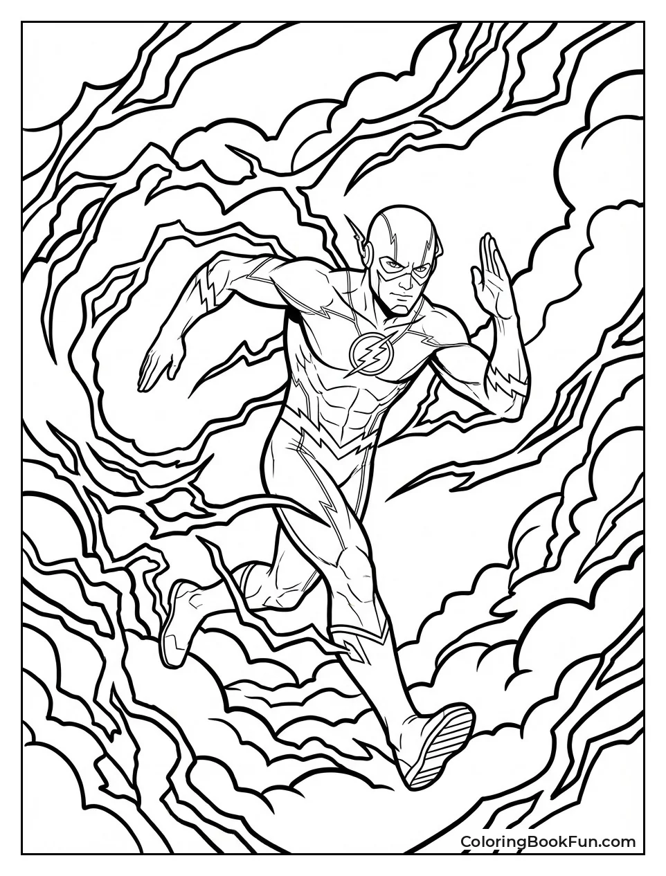 Flash in Dark Lightning