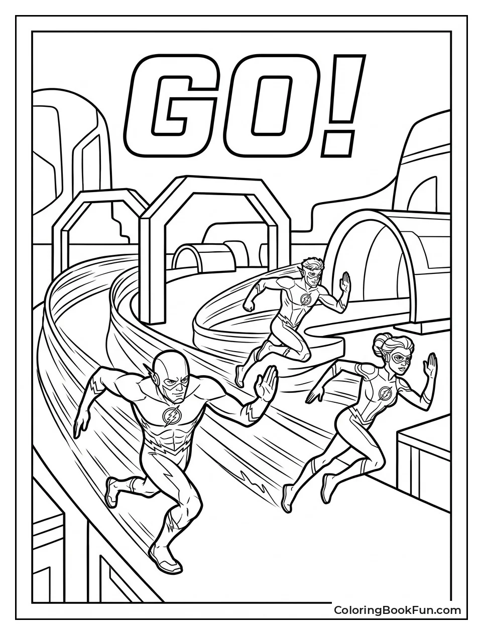 Speedsters Race Obstacle Course