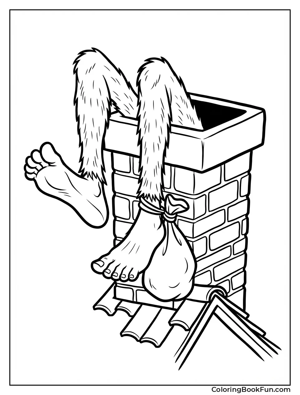 Grinch Dangles Chimney Legs