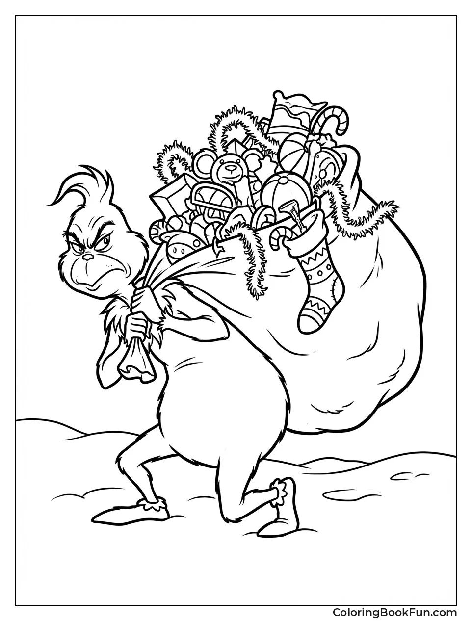 Giant Sack Spills Toys