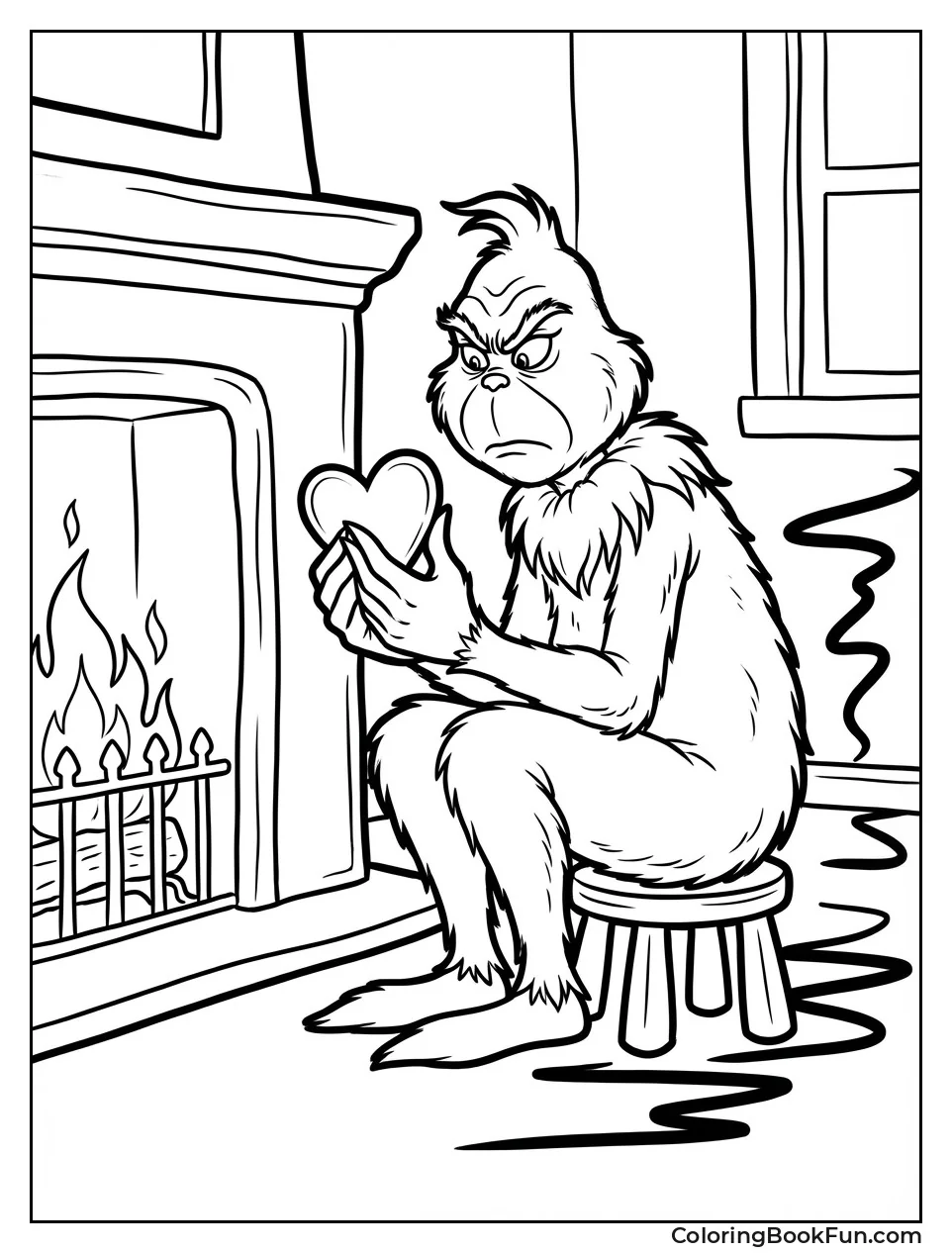 Grinch Gazes at Heart