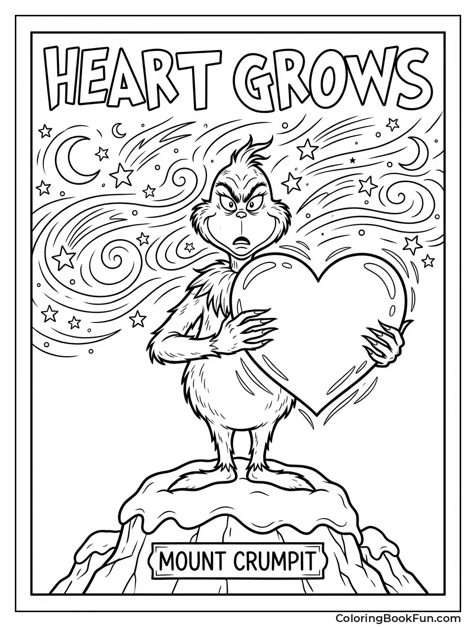 Grinch Heart Grows Huge