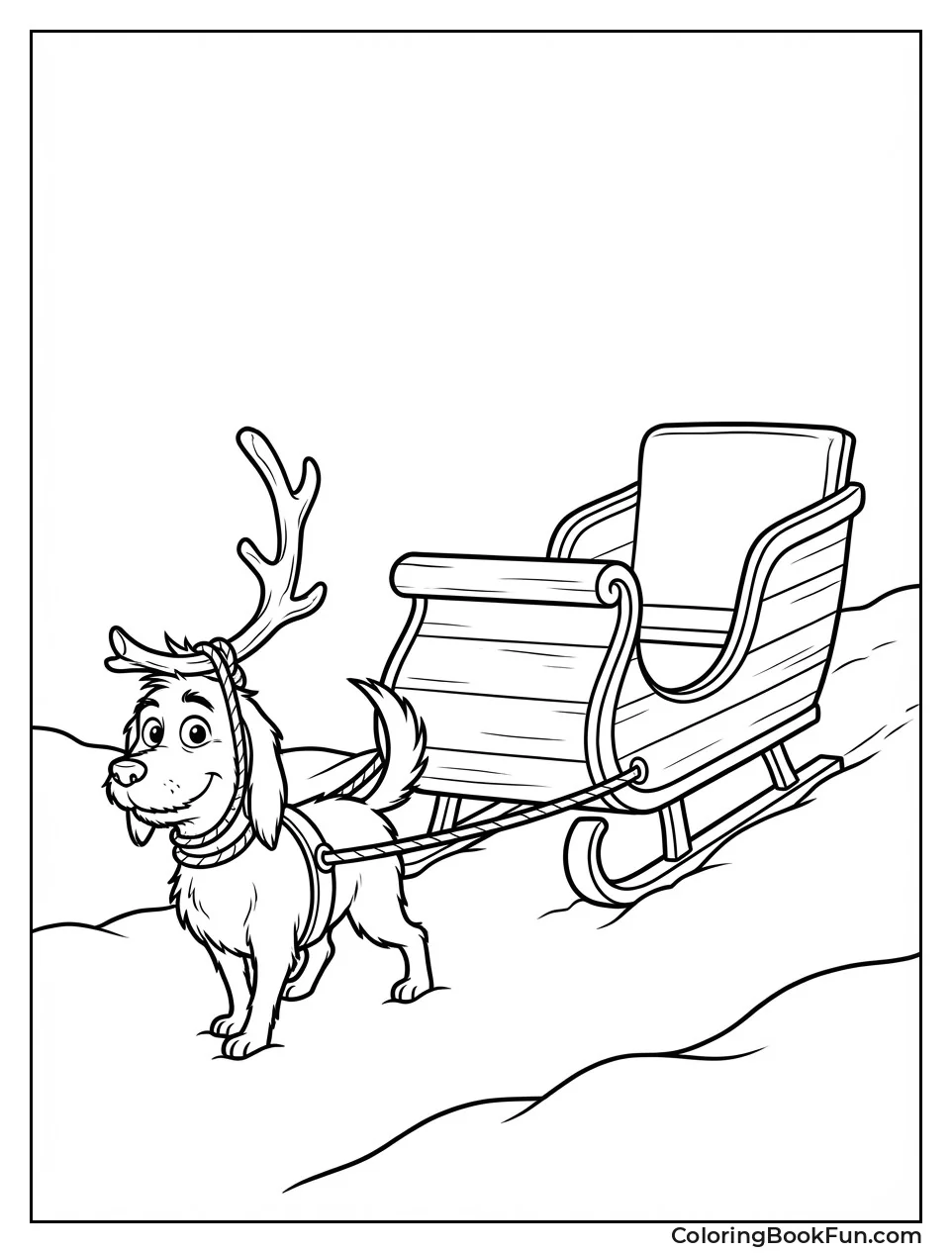 Max Wears Crooked Antlers