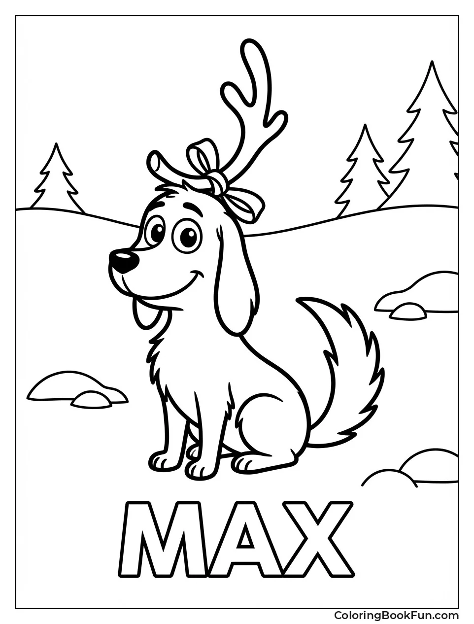 Max Wags Tail Happily