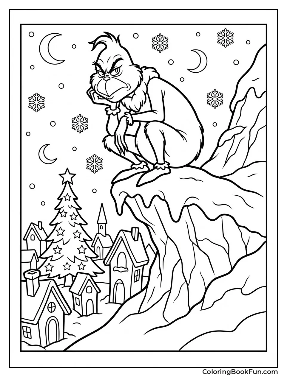 Snowy Mount Crumpit View