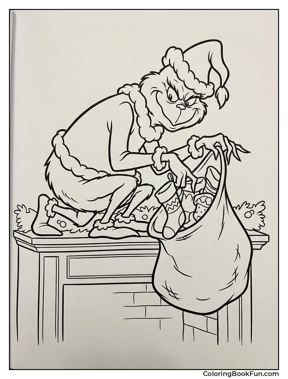 Grinch Stuff Stuffings Sack