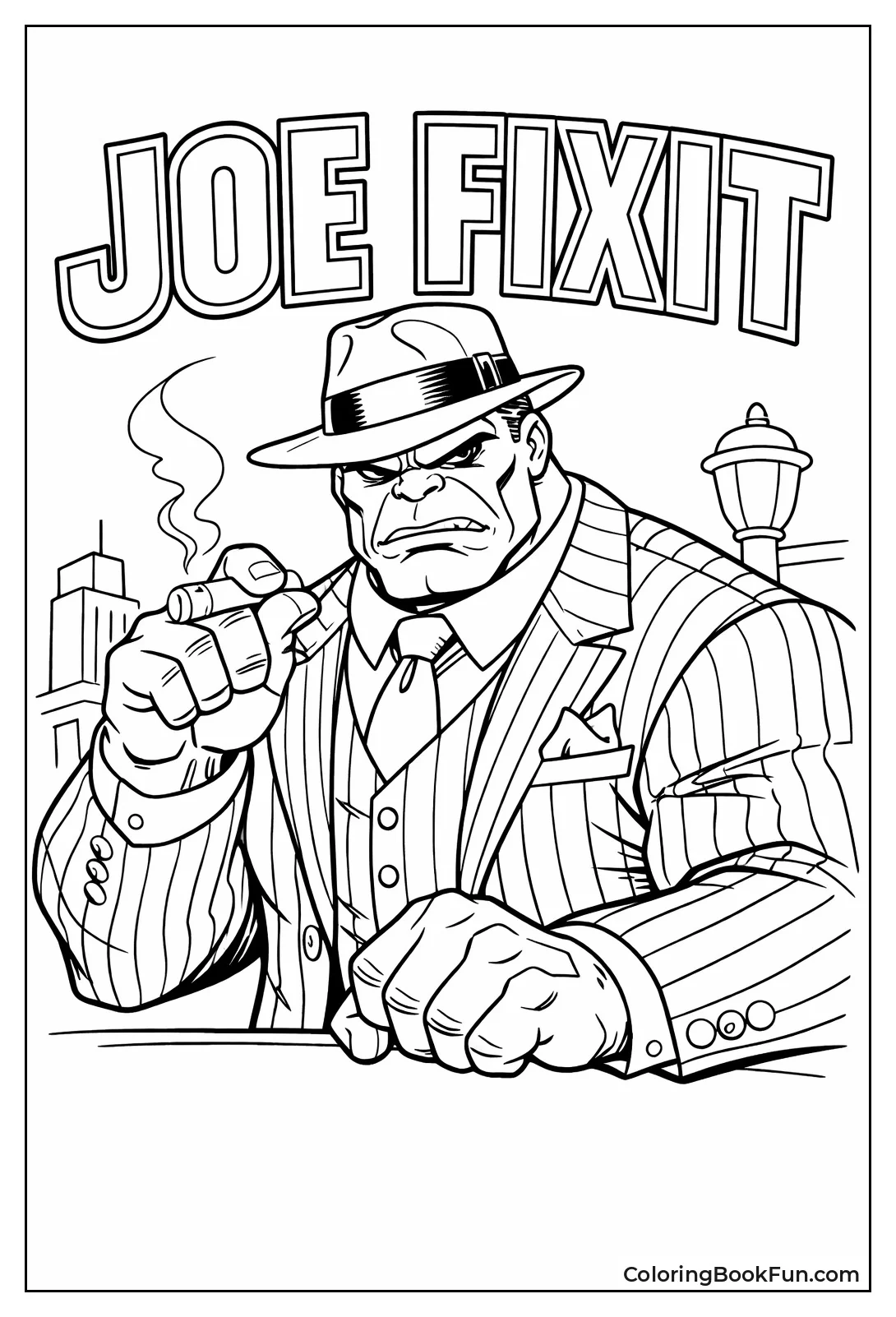 Gray Hulk Wears Pinstripe Suit