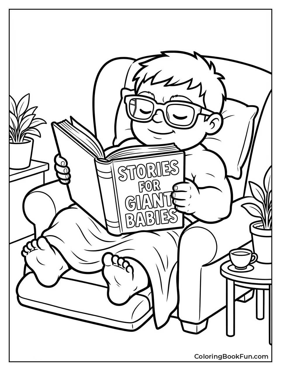 Chibi Hulk Reads Big Book