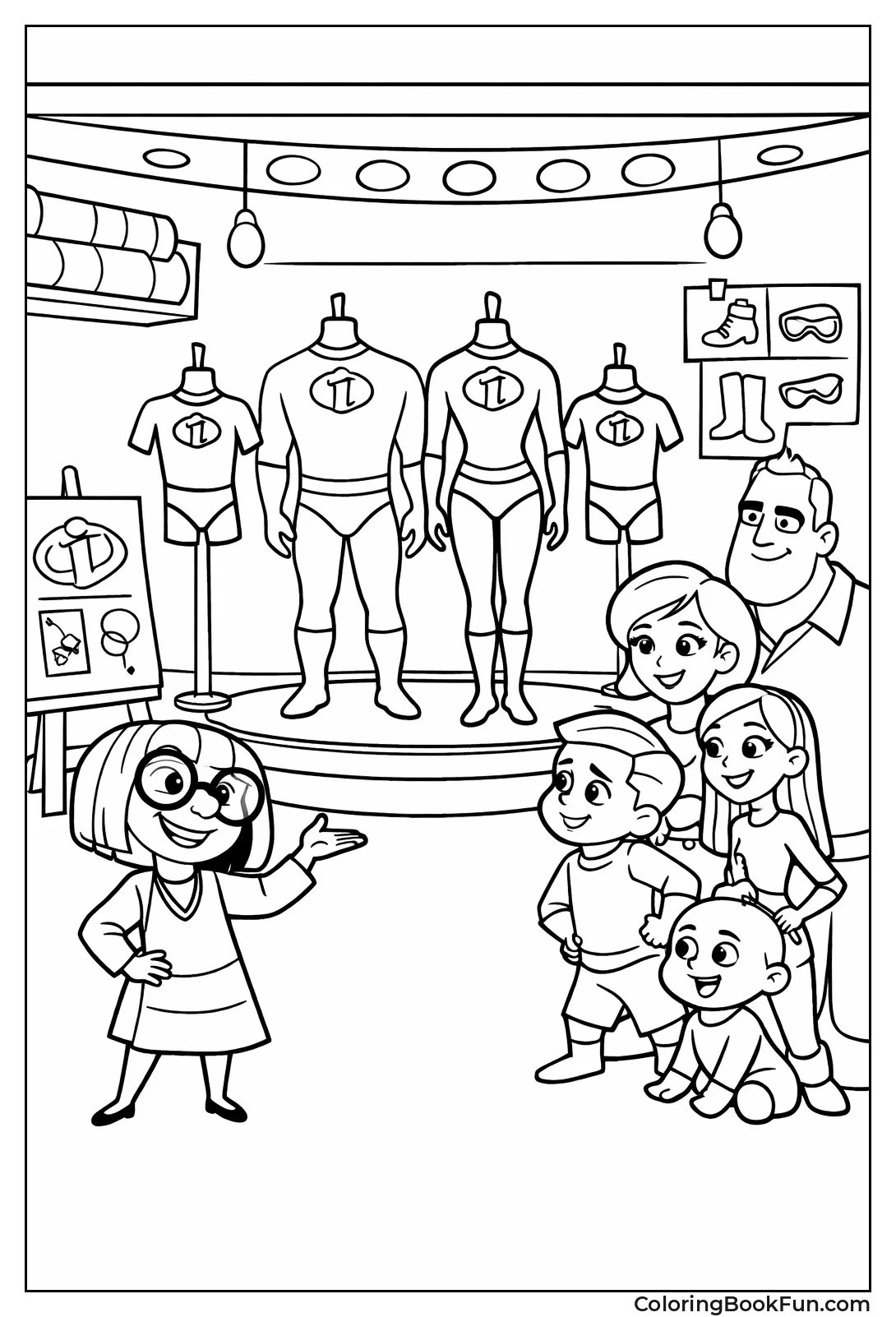 Edna Revealing New Suits