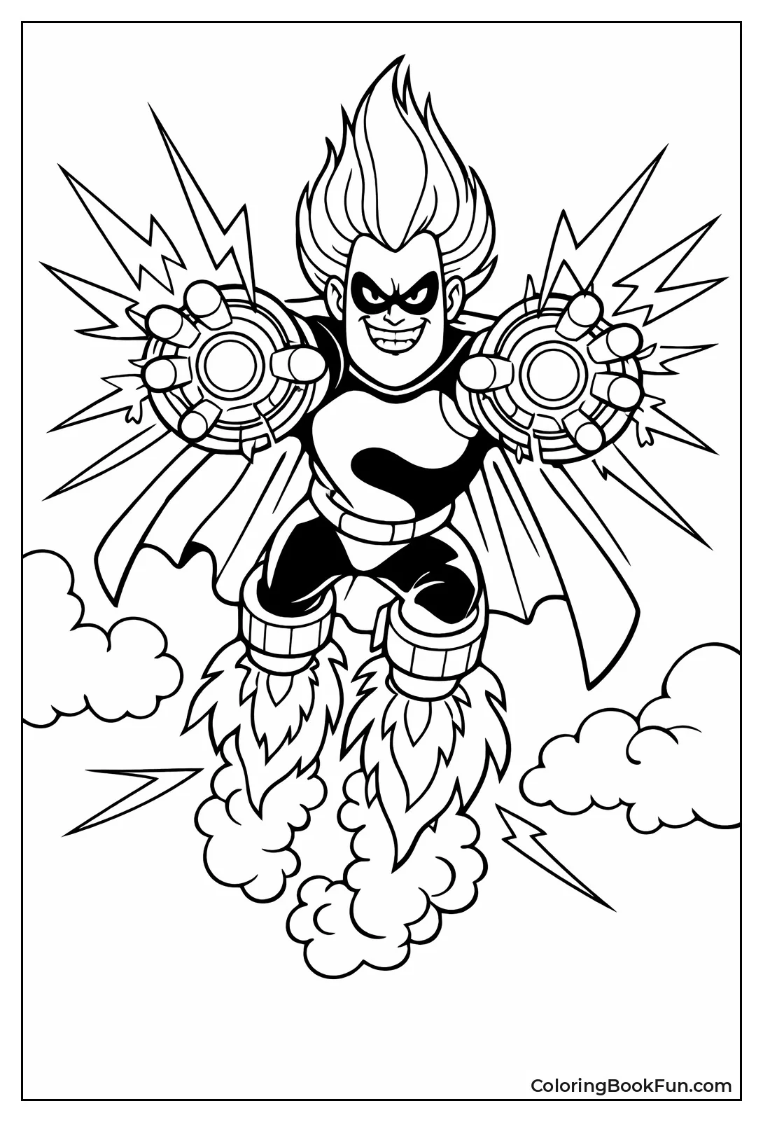 Syndrome Hovering with Rocket Boots