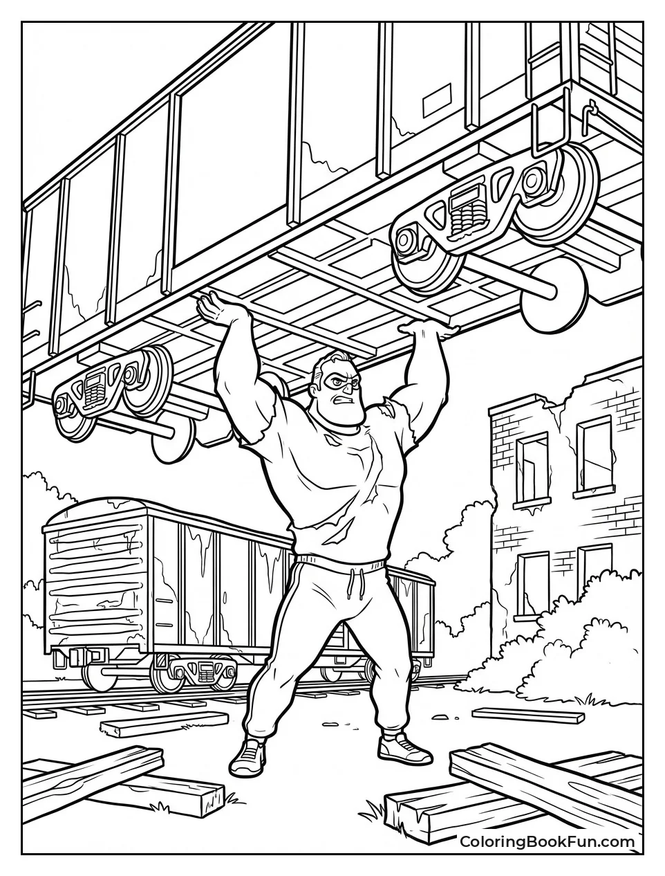 Bob Lifting Train Weights