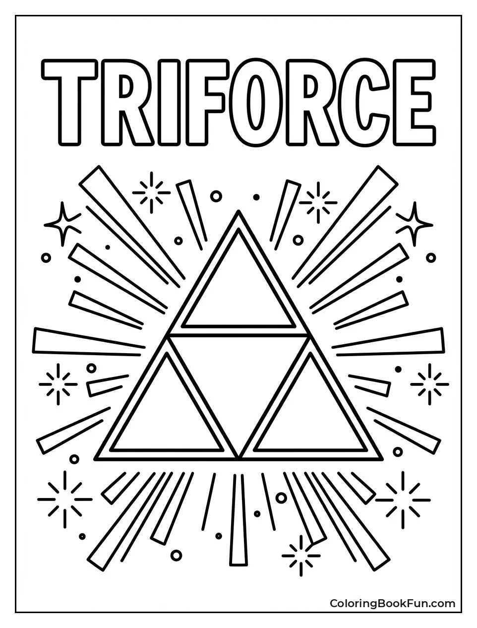 Triforce Glows with Light