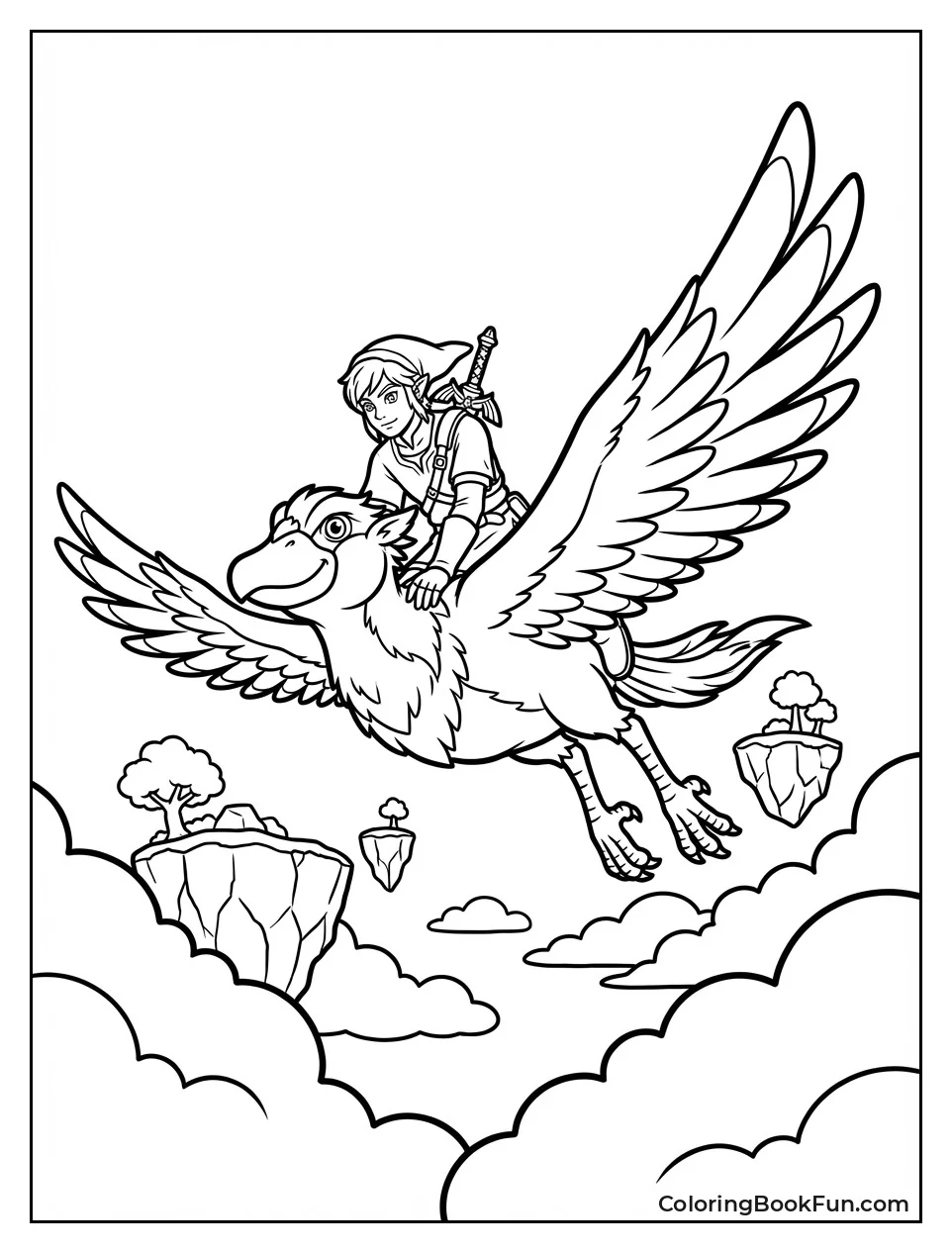 Link Soars on Loftwing