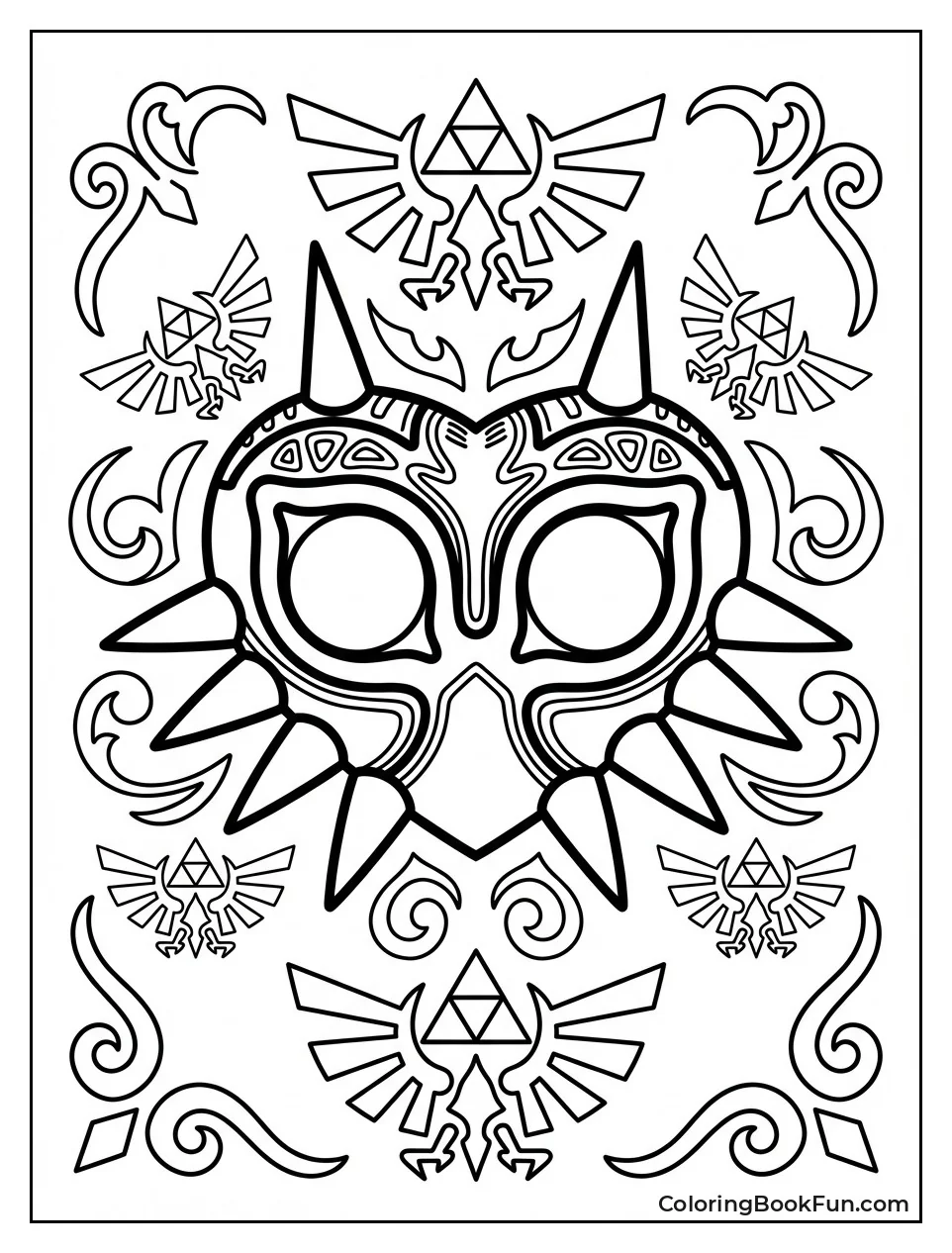 Majora's Mask Eyes Glowing