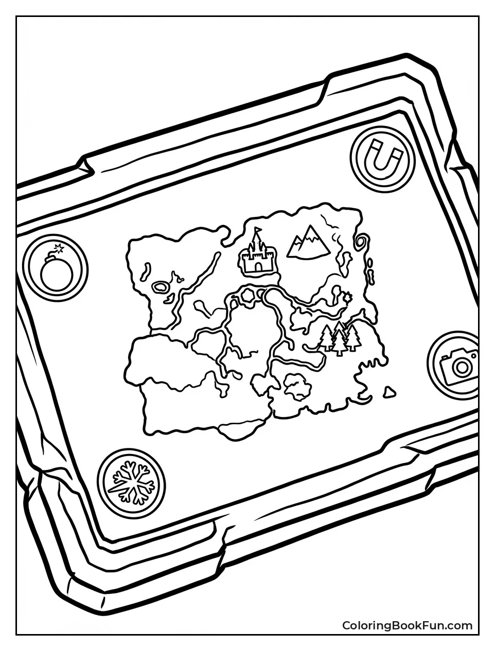 Sheikah Slate Maps Hyrule