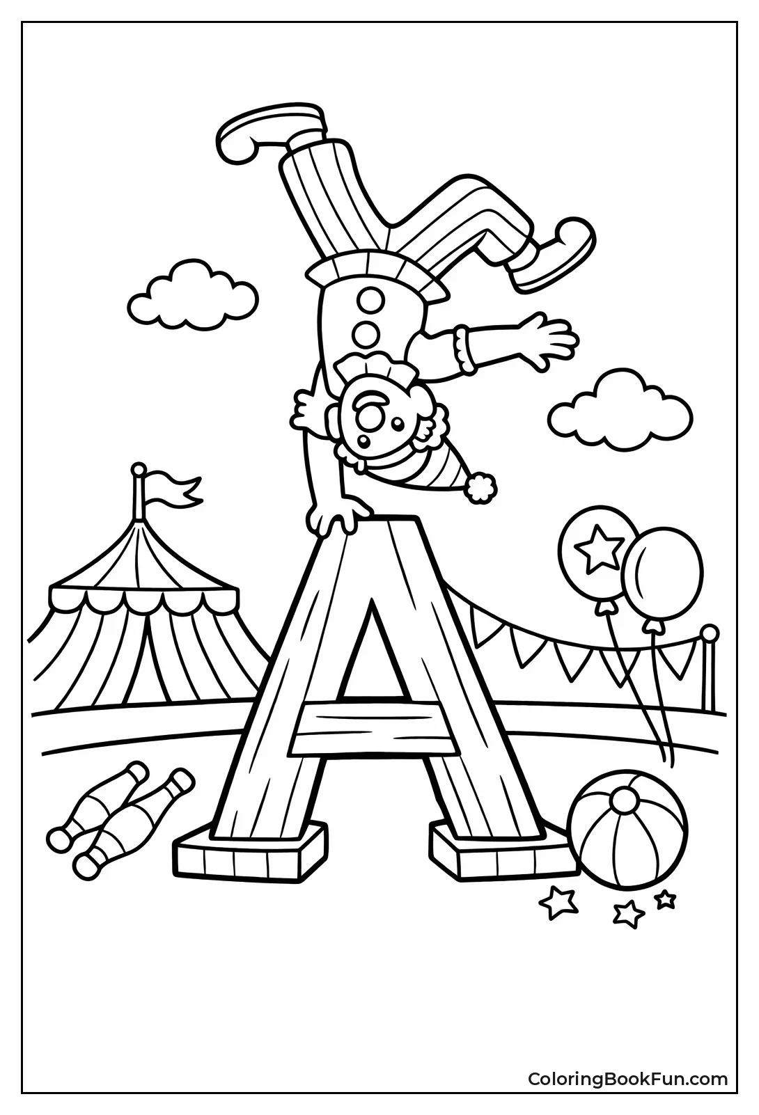 Acrobat Balances on A