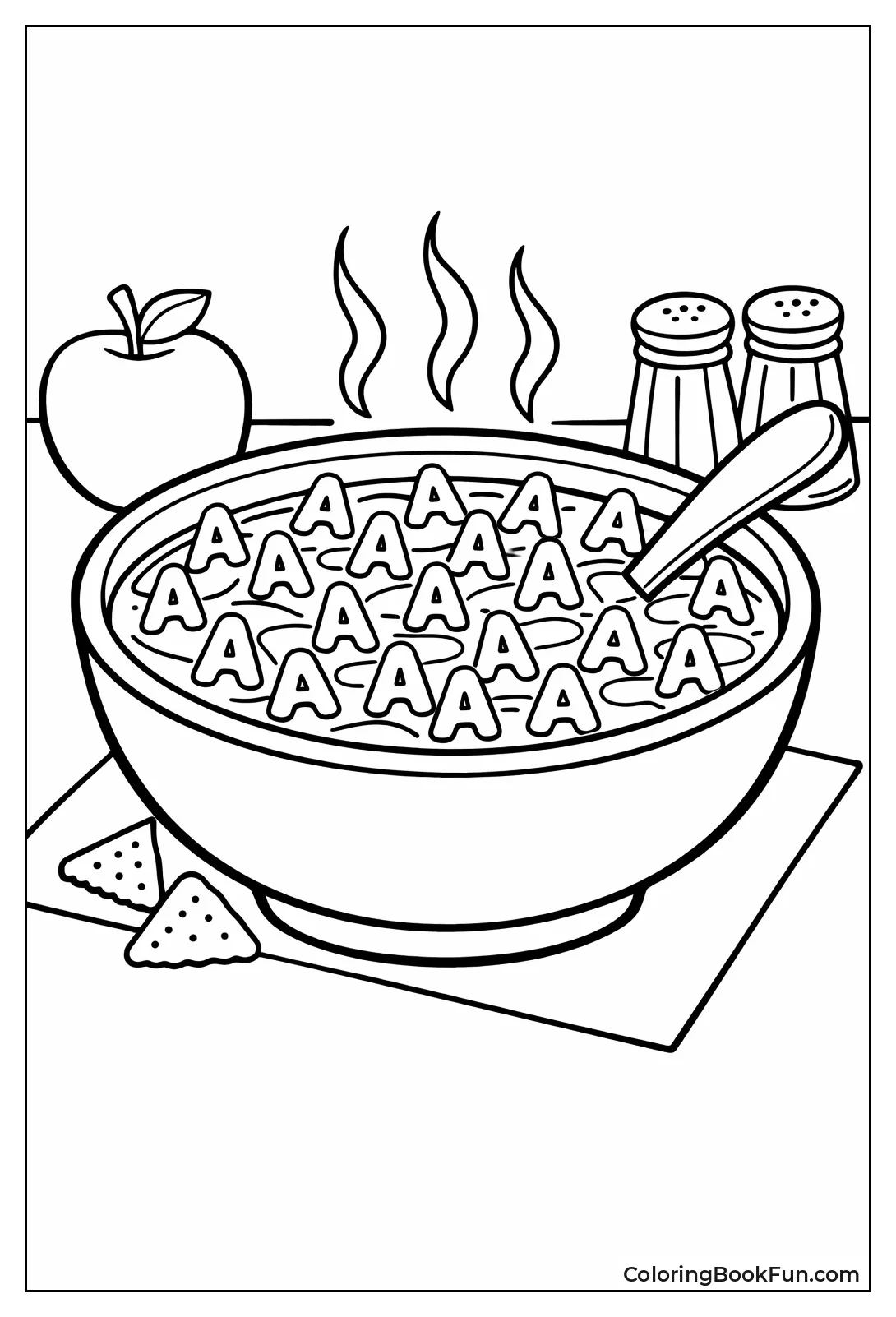 Soup Noodles Spell A