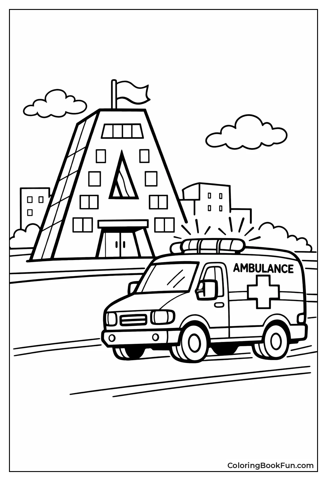 Ambulance by Building A