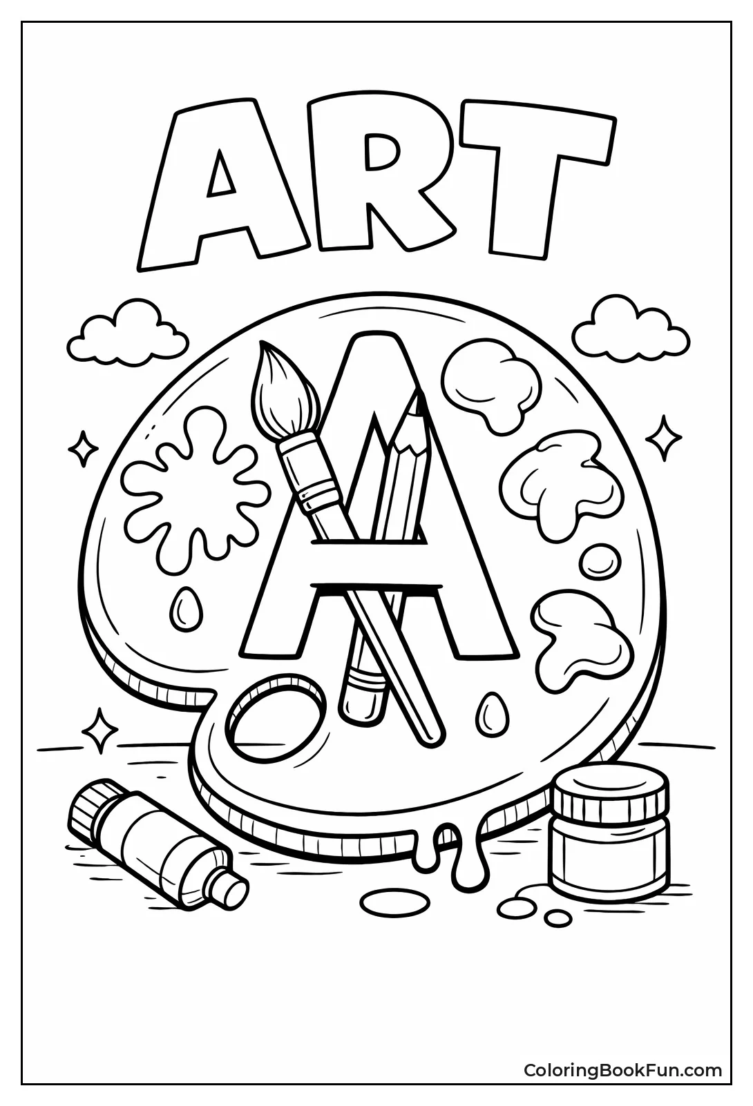 Palette Paints Form A