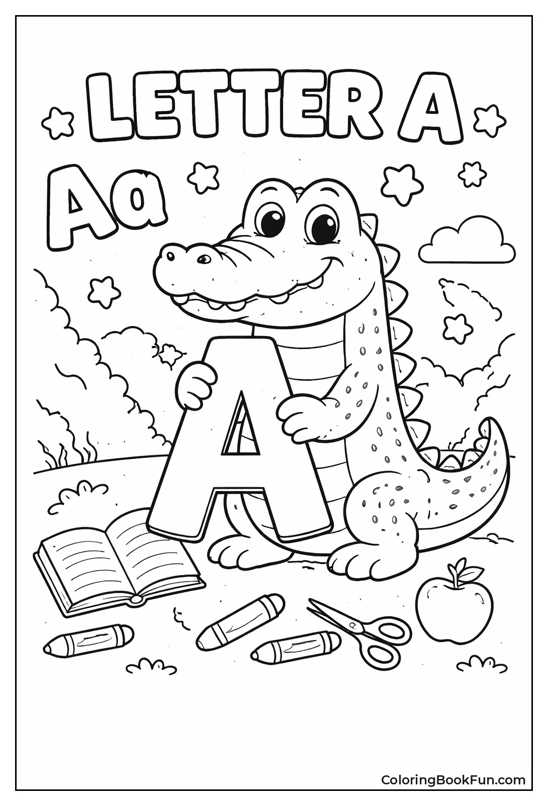 Color Alligator by A