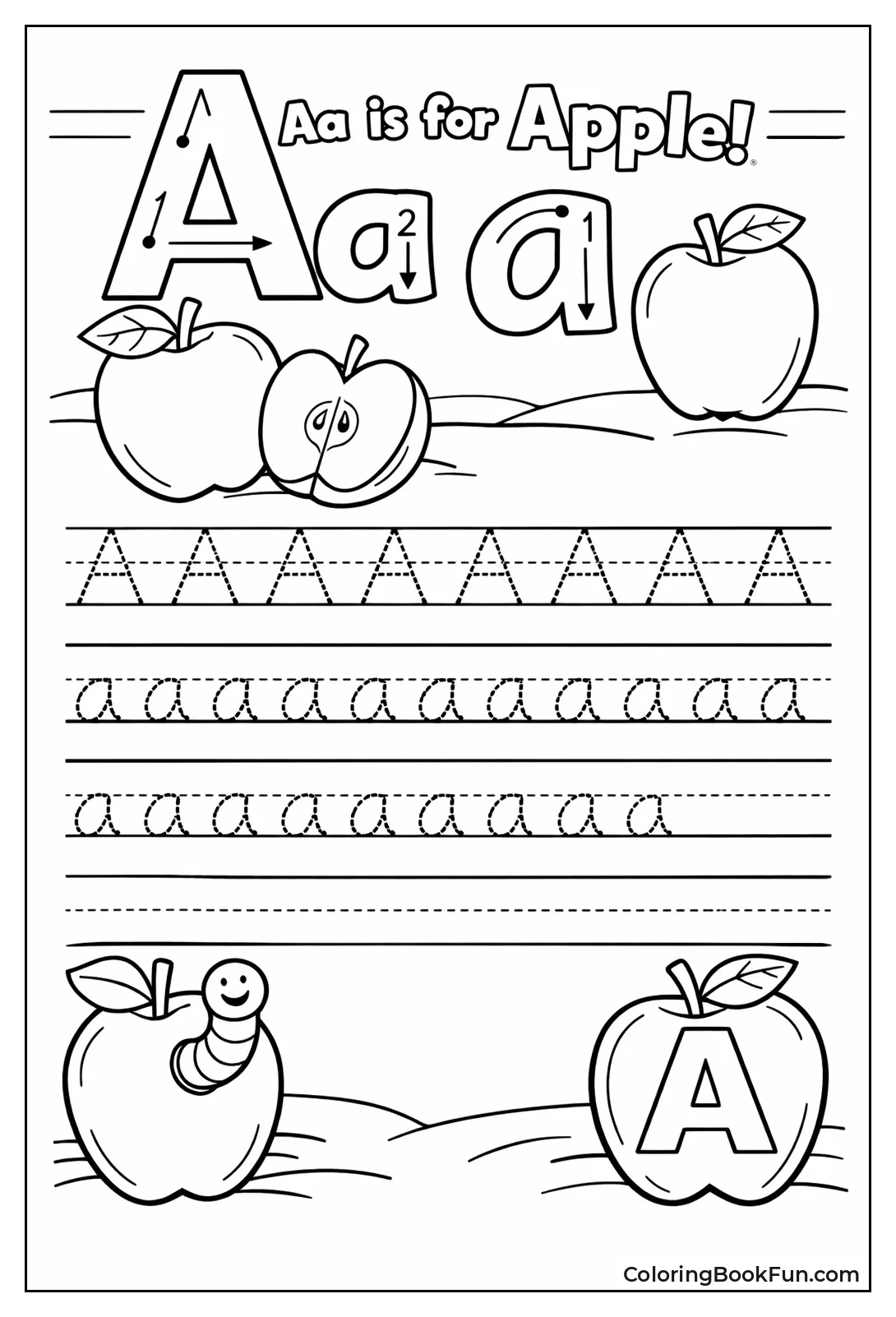 Practice Lines for Aa