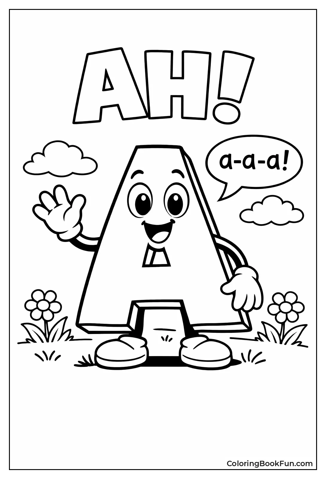 Talking Letter A Sound