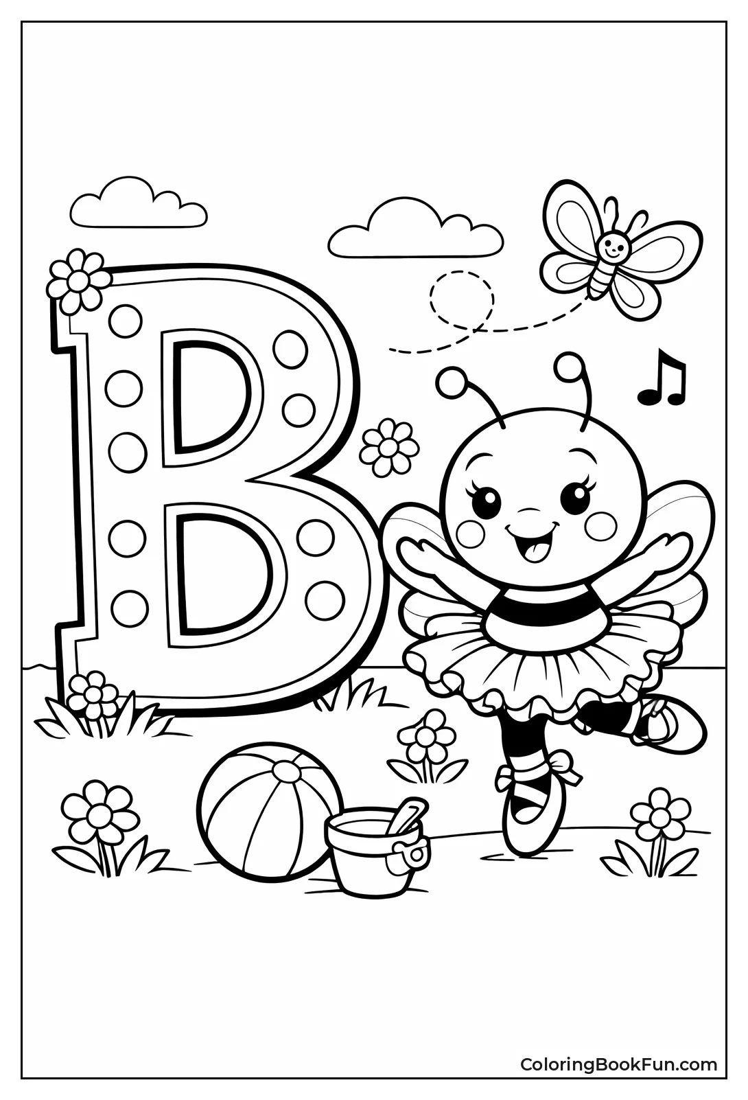 Ballet Bee Dancing by B