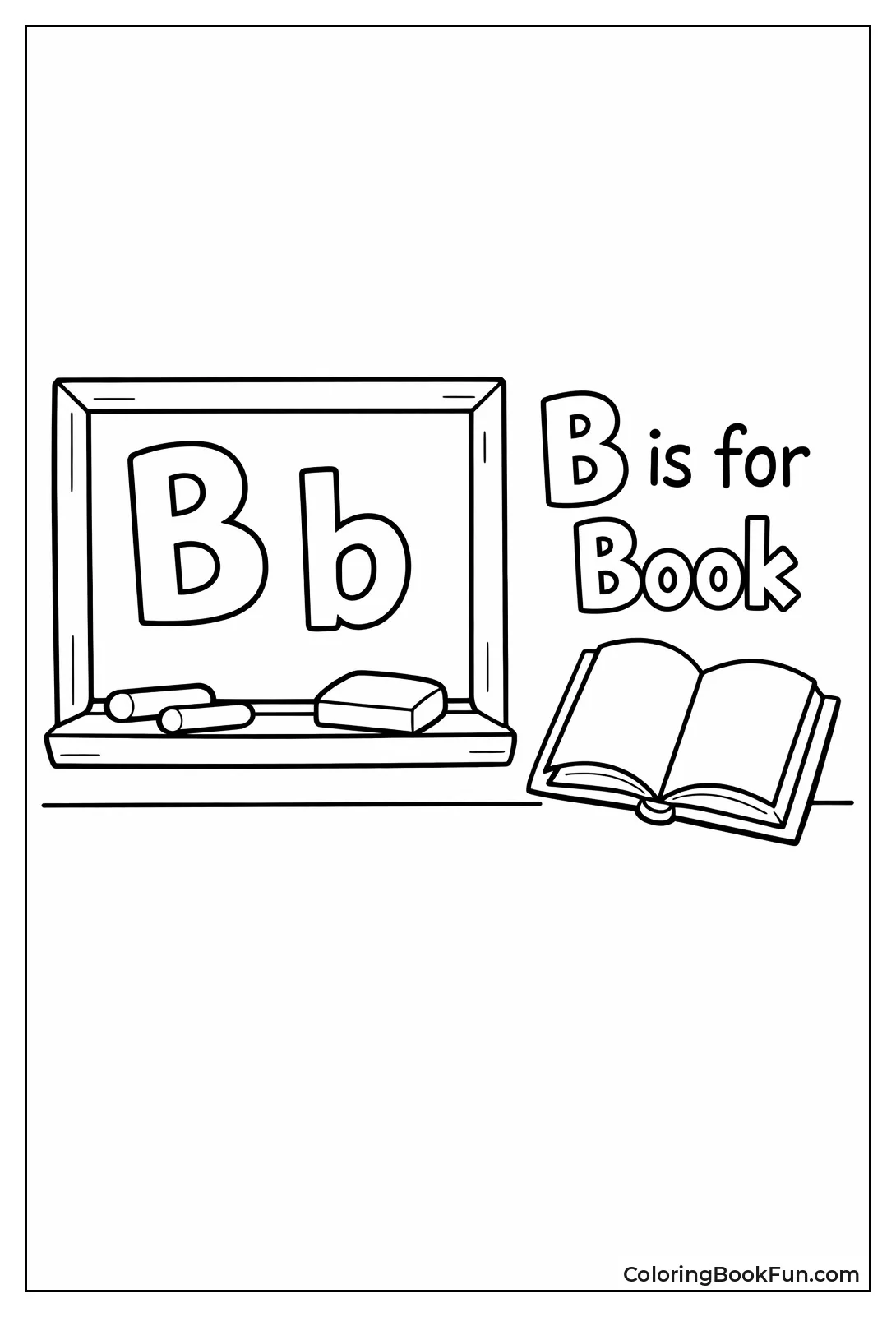 Chalkboard B for Book