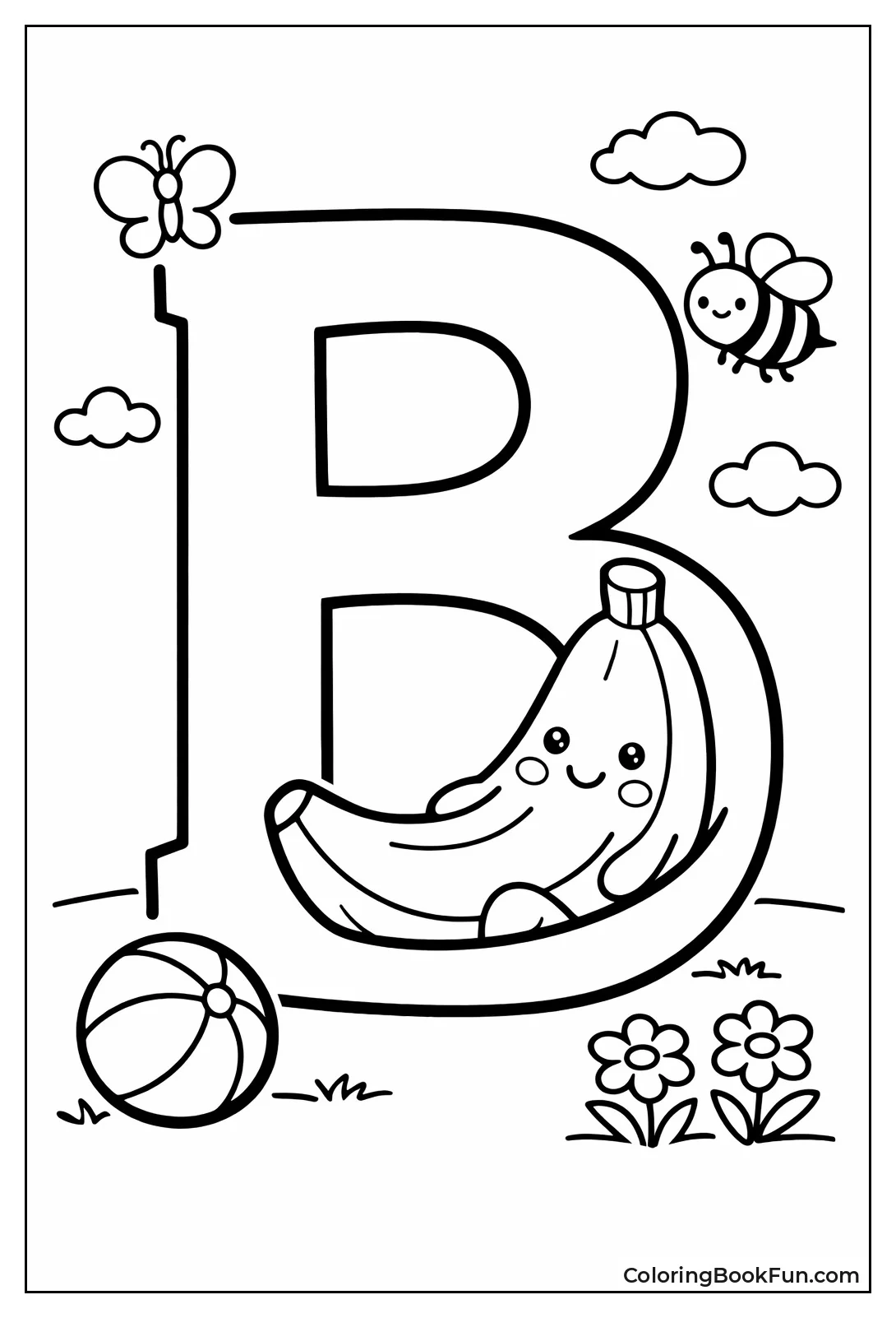 Cute Banana in B
