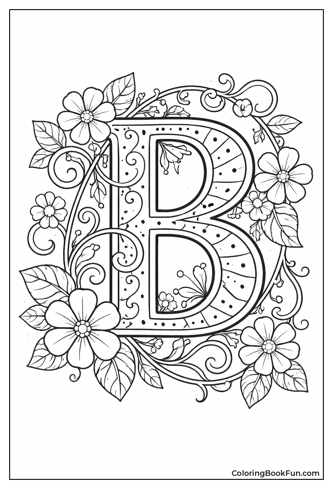 Floral Ornate Poster B