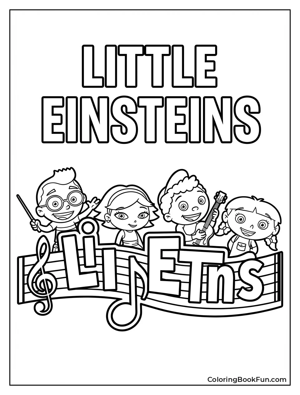 Little Einsteins Logo Peek