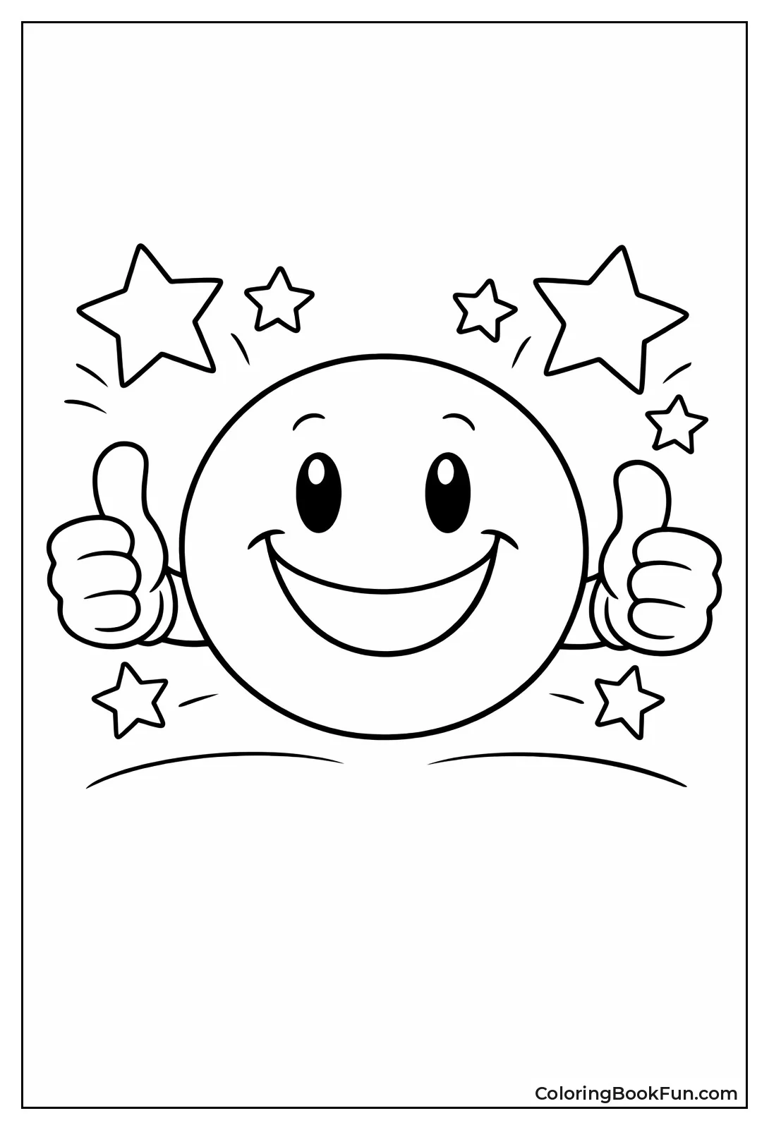 Thumbs Up Happy Smiley