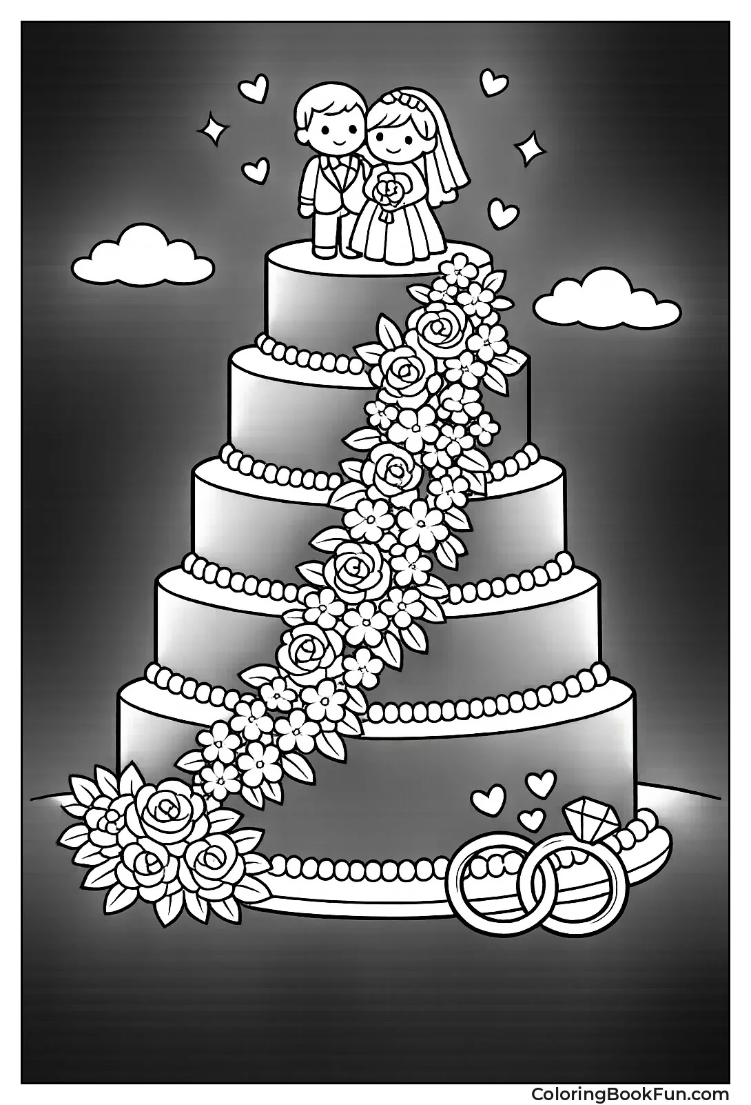 Tiered Wedding Cake