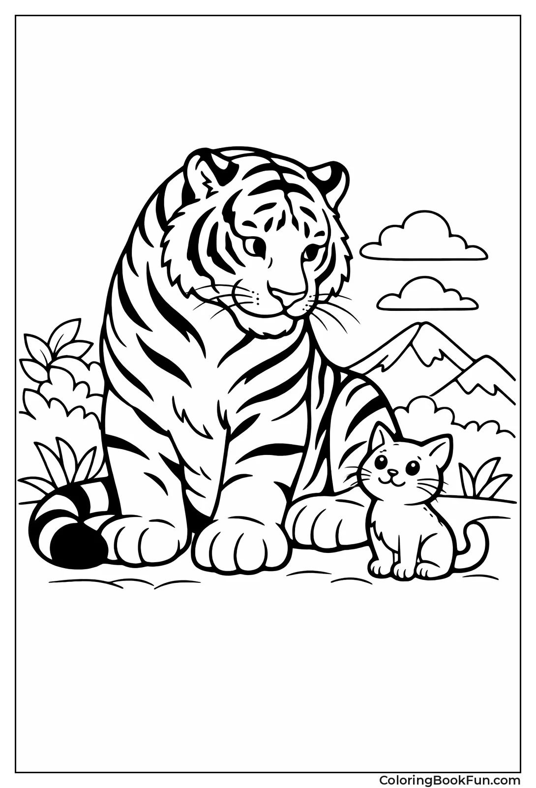 Tiger and Housecat