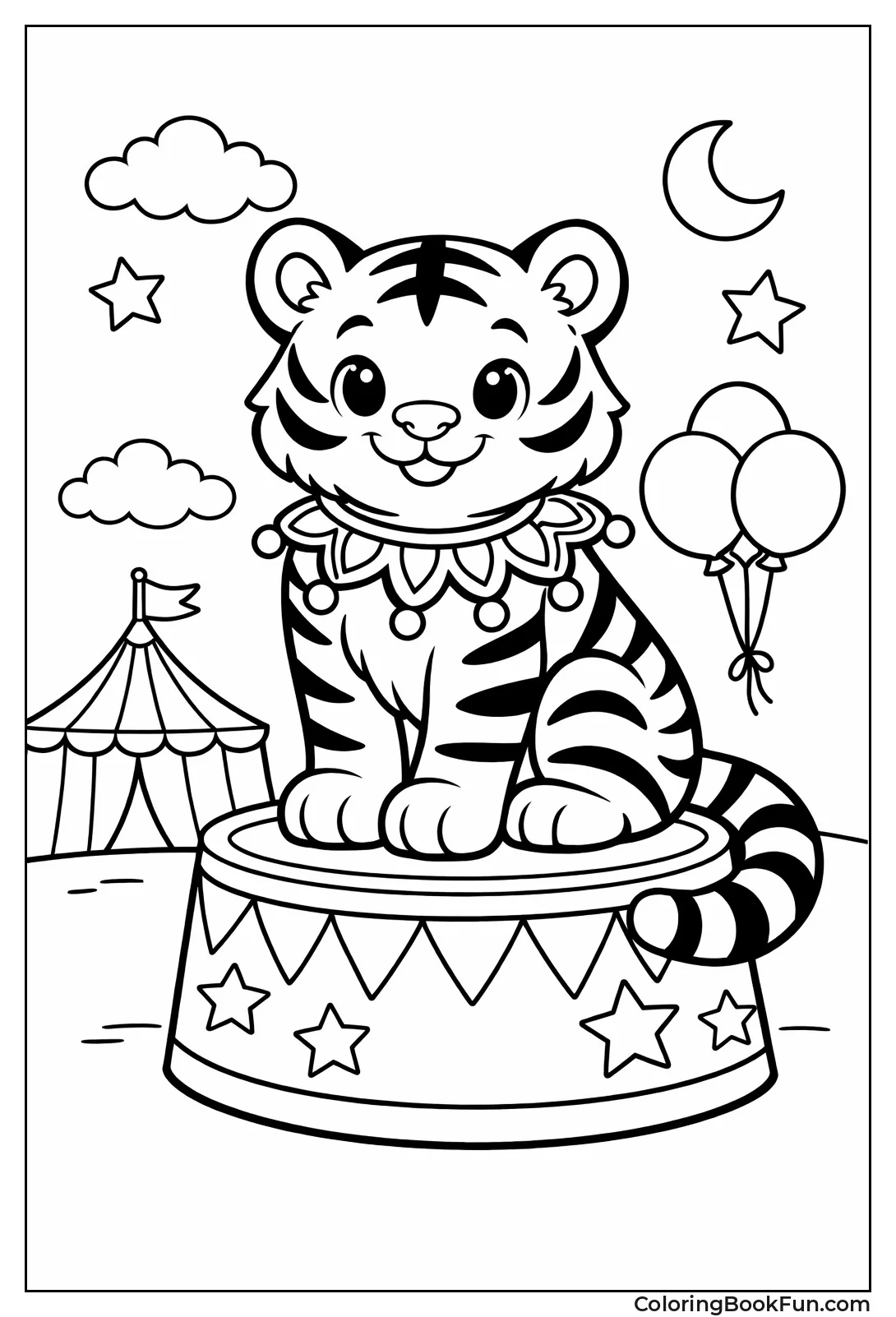Circus Tiger Performer