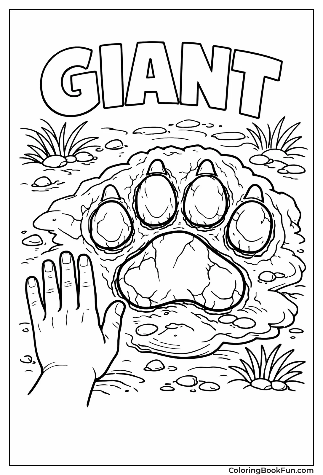 Giant Paw Print