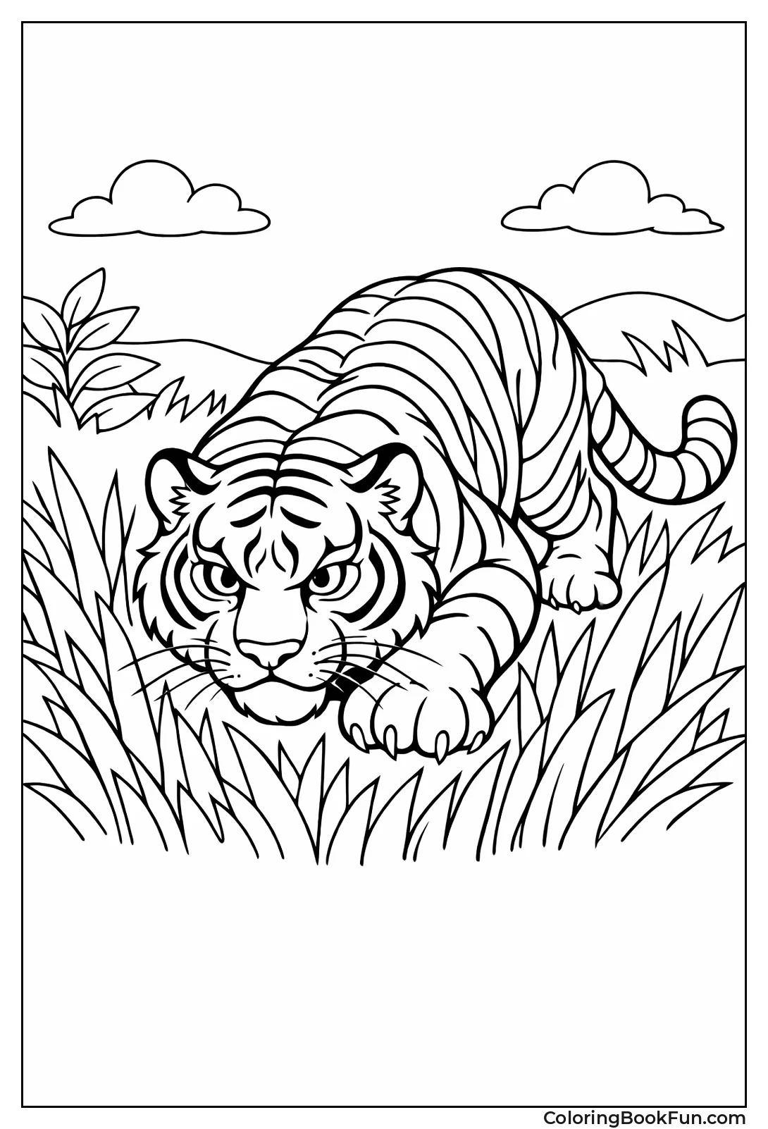 Stalking Hunter Tiger