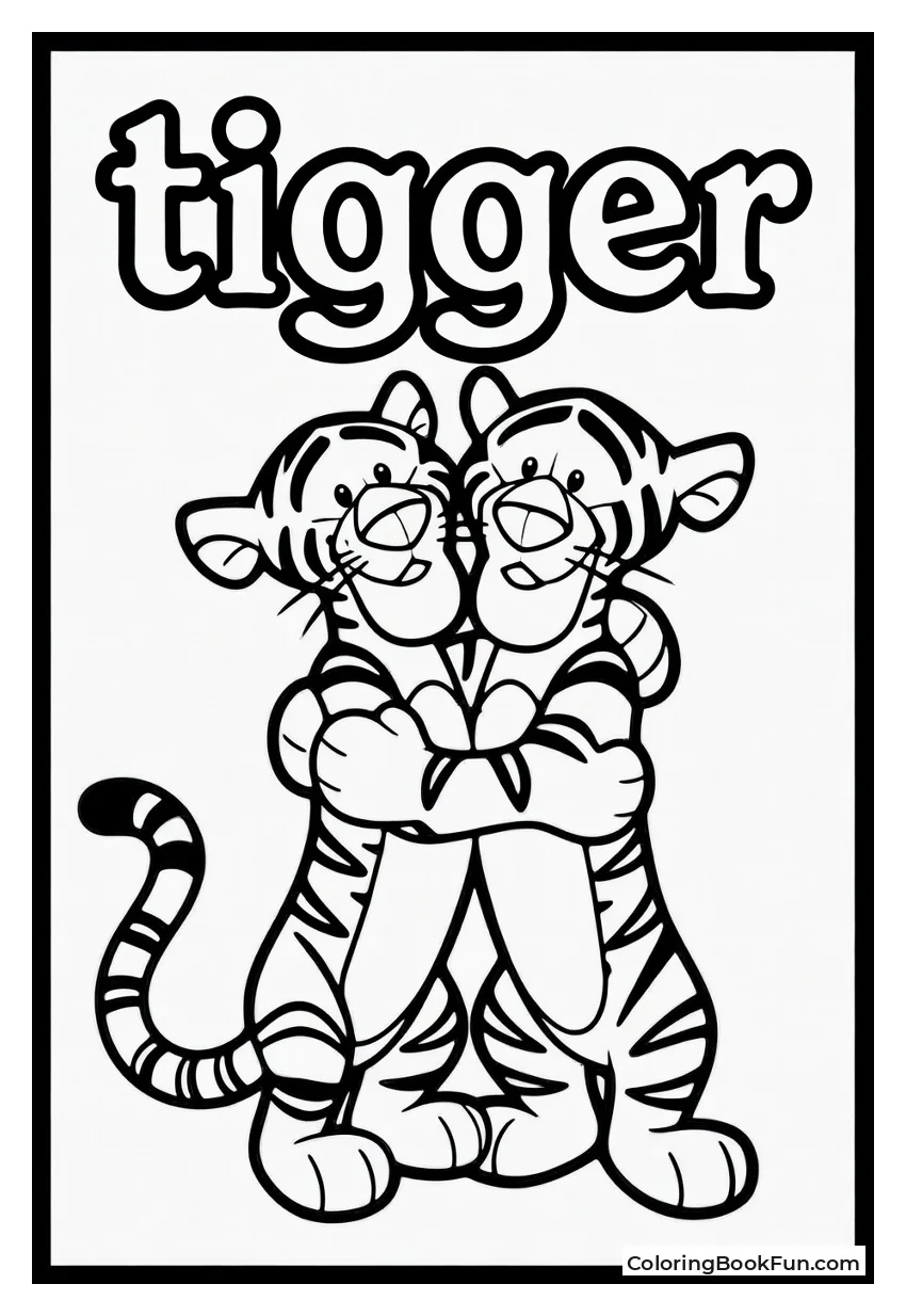 Tigger and Christopher Robin