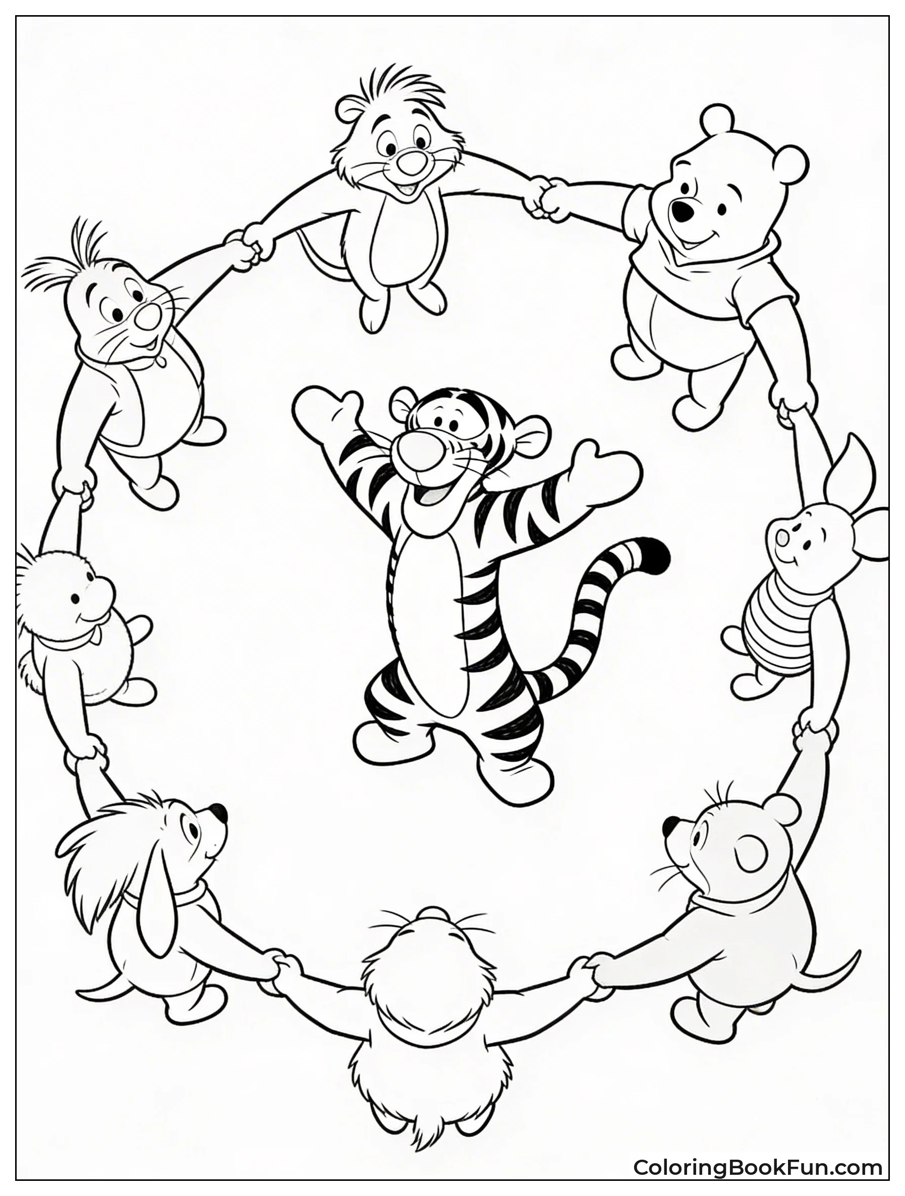 Friends Circle Bounce