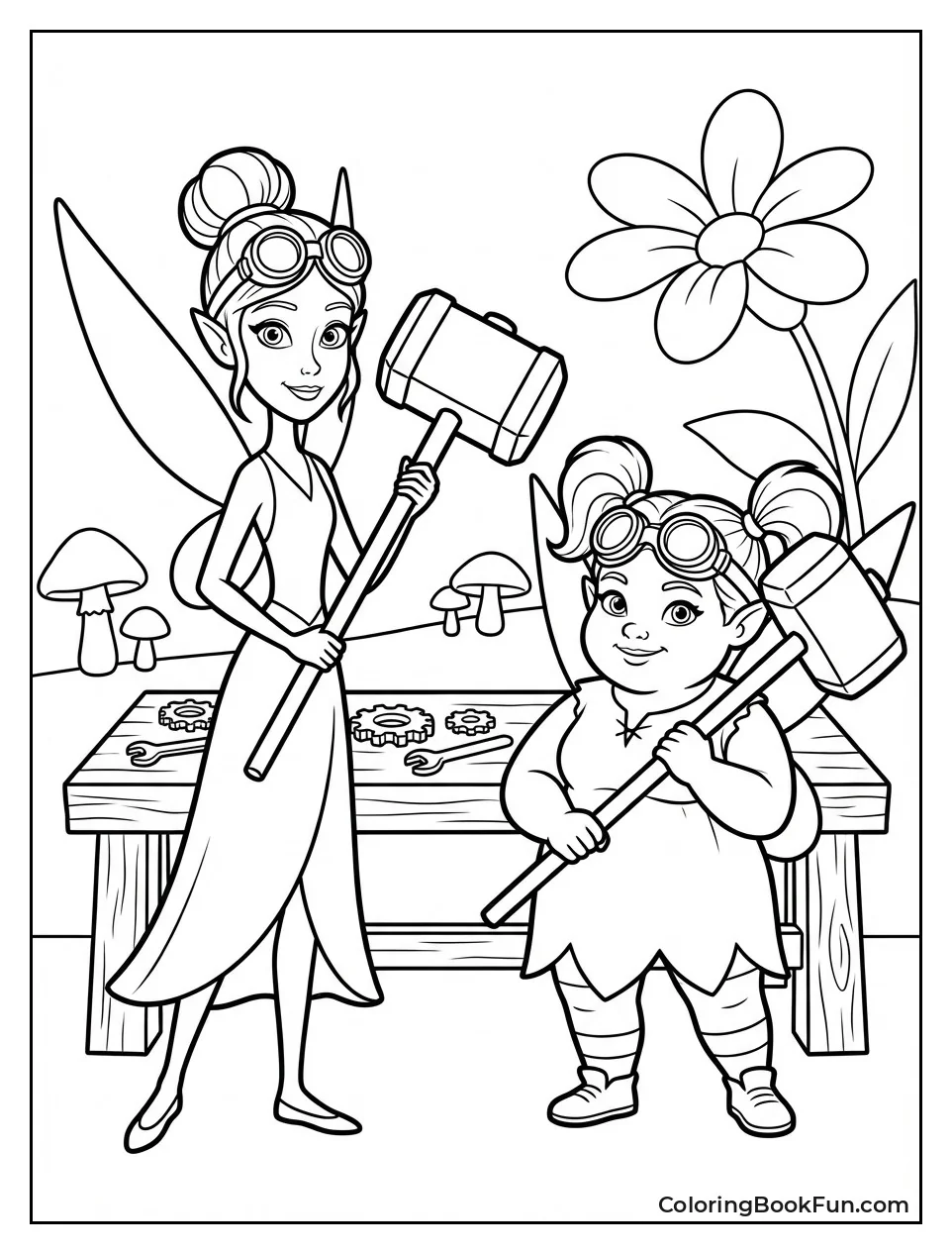 Bobble and Clank with Hammers