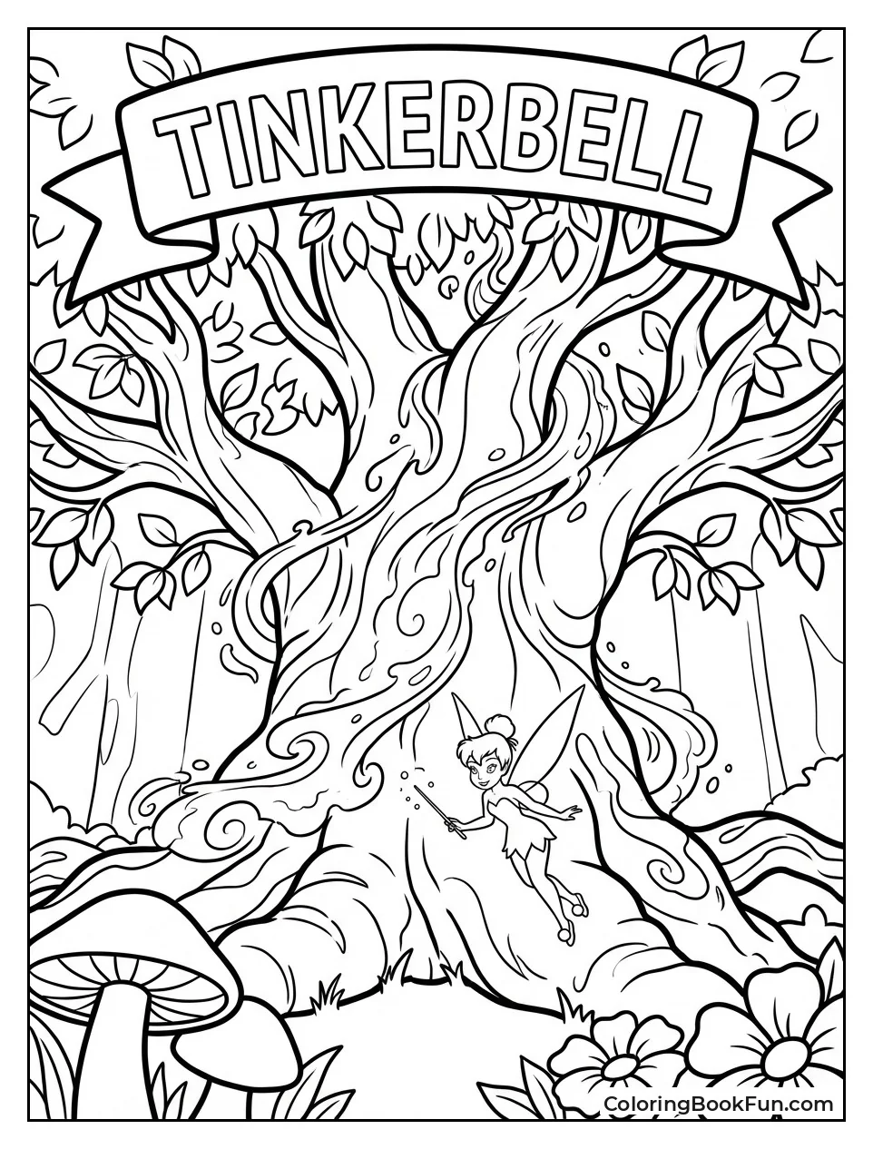 Pixie Dust Tree Waterfall