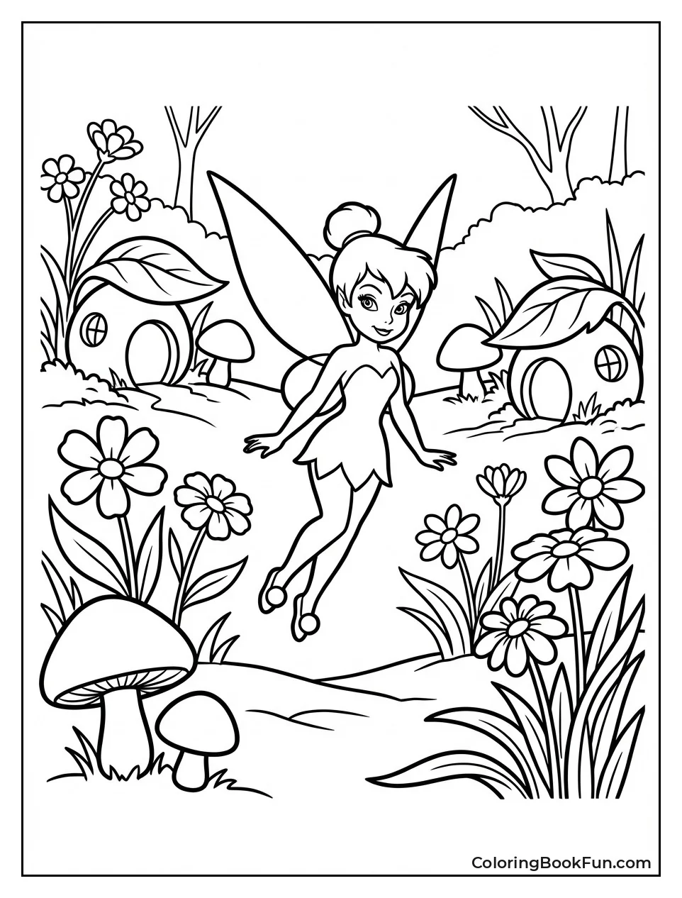 Pixie Hollow Meadow Flowers