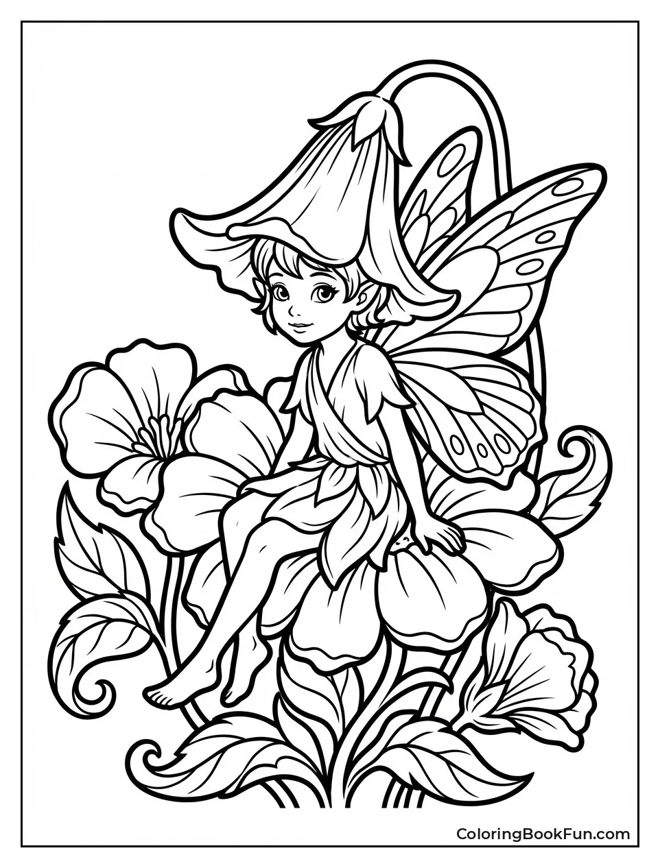 Rosetta with Giant Flowers