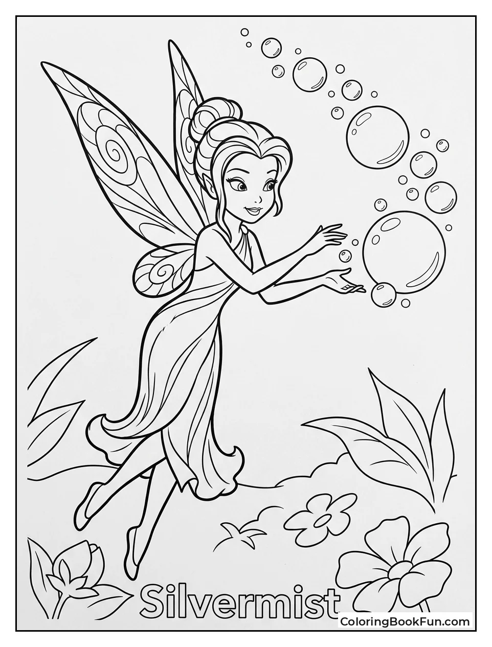 Silvermist Moving Water Bubbles