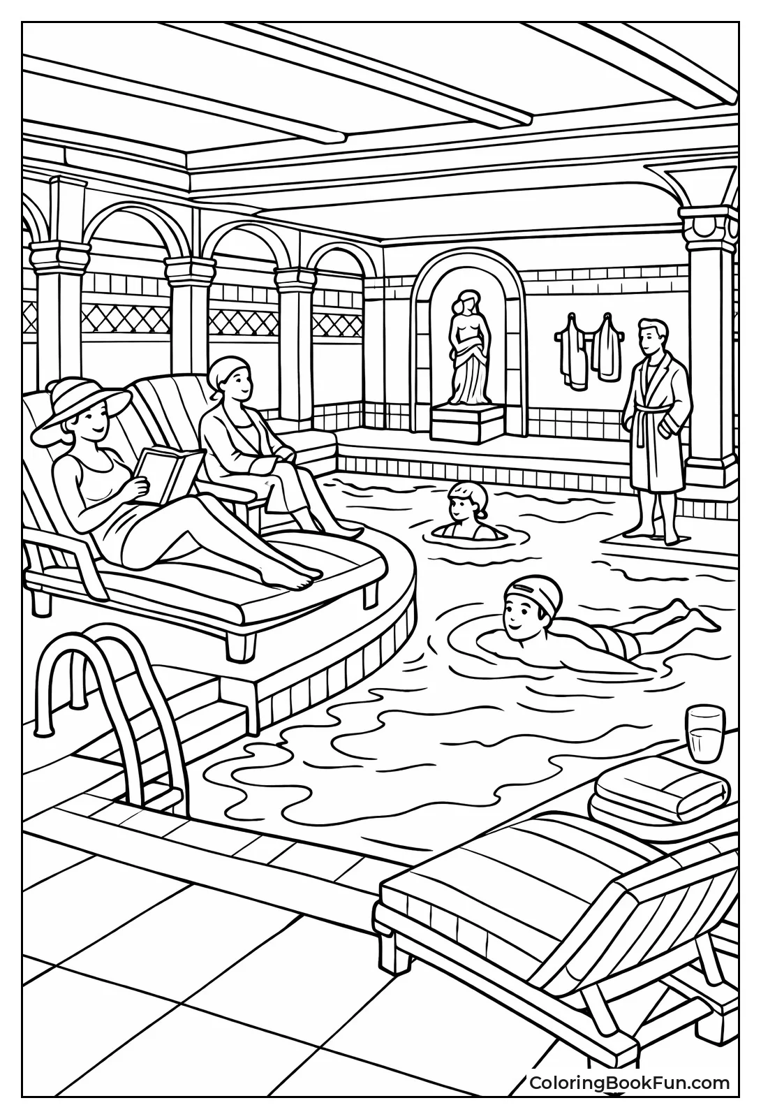 Fancy Indoor Swimming Pool