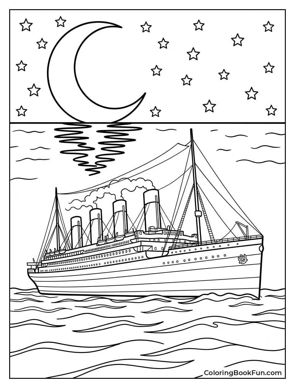 Starry Sky over Titanic