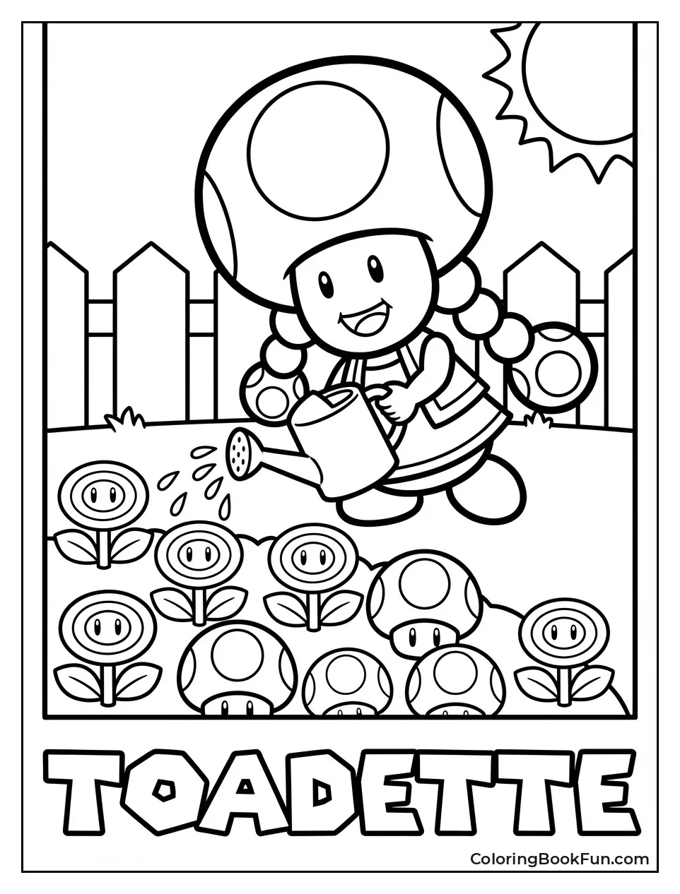 Toadette Waters Flower Garden
