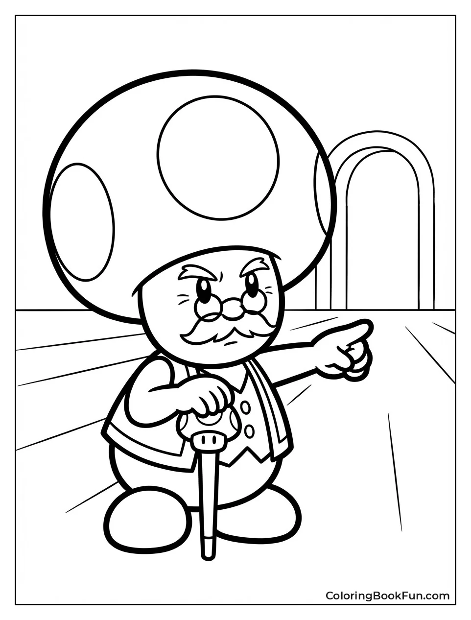 Toadsworth Gives Wise Advice