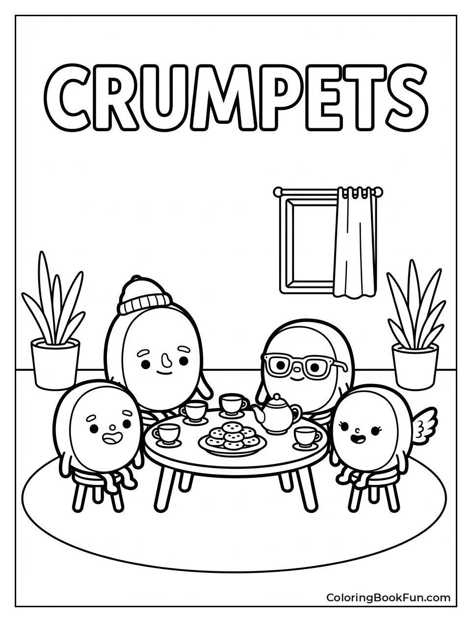 Crumpets Tea Party Table