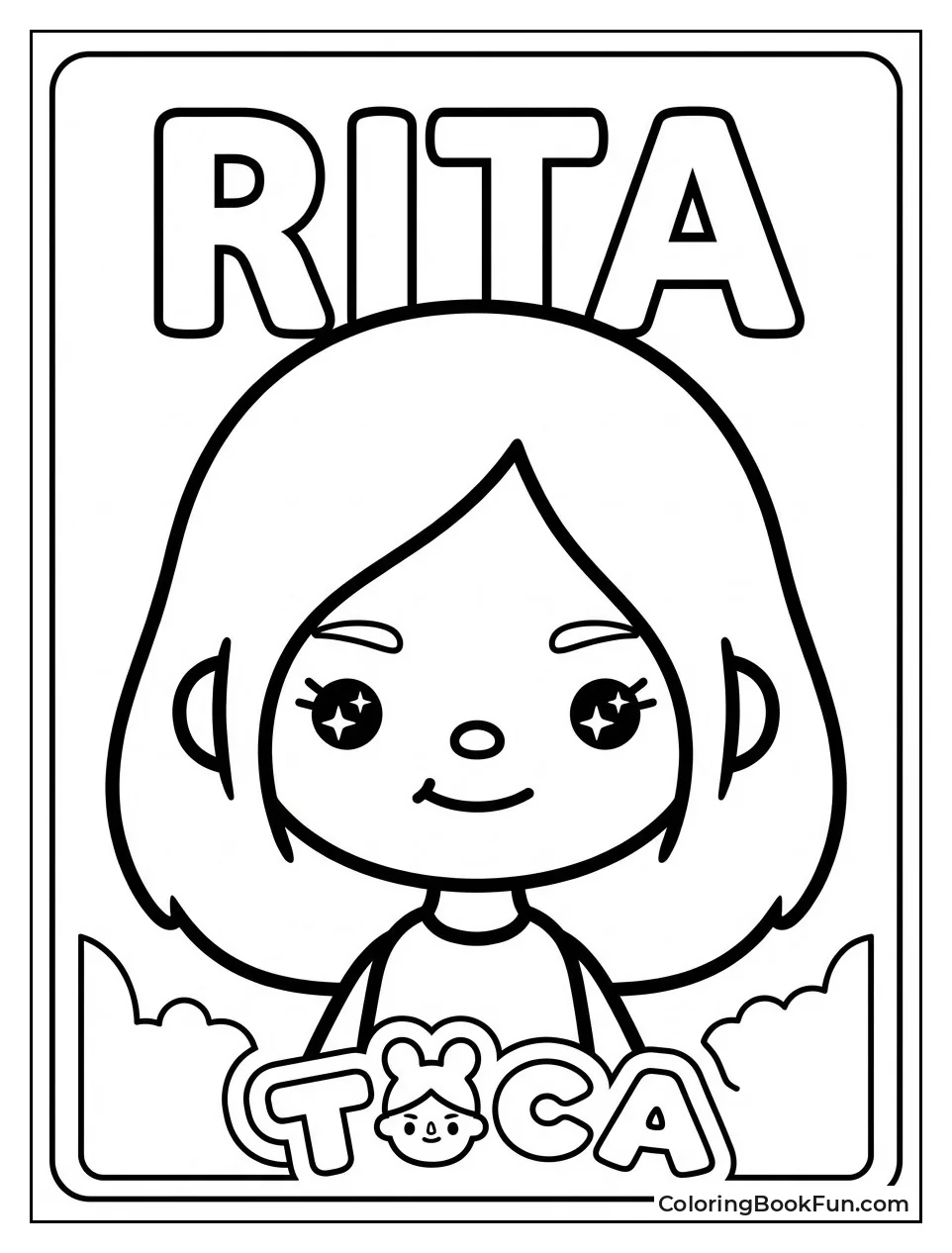 Rita Smiling Yellow Hair